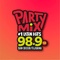 Party Mix 98.9 - XHMORE Logo