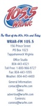105.5 WRAR - WRAR-FM Logo