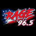 Rage 96.5 - WRQY Logo
