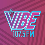 Vibe 107.5 FM - KVBH Logo