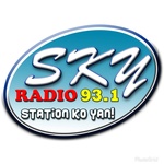 SKY Radio 93.1 - DZCL Logo