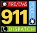 Tillamook County Police, Fire, EMS, EM, and Public Works Logo