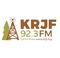KRJF 92.3 - KRJF-LP Logo