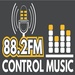 88.2 FM Control Music Logo