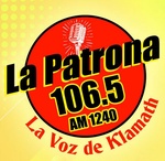 La Patrona 106.5 - KRJW Logo