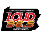 LOUD 98.5 Reading - W253CK Logo