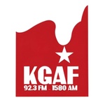 KGAF 92.3 FM 1580 AM - KGAF Logo