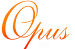 Opus 102.1 FM - XHQI Logo