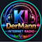 KI Music Project & DerMann Radio Logo