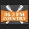 KWAY Country AM 1470 FM 96.3 - K242CV Logo
