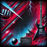 HearMe.FM - 80s Metal Logo