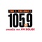 105.9 eMedia Mo FM - DXWW Logo