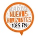 102.5 FM Radio Nuevos Horizontes Logo