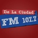 Fm De La Ciudad 107.7 Logo