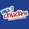 103.7 Chuck FM - WXKT Logo