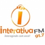 Interativa FM 91.7 Logo