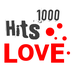 1000 HITS Love Logo