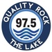 97.5 The Lake - WRRA-FM Logo