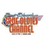 The True Oldies Channel 1420 and 102.3 - WXGM Logo