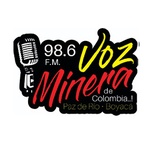 Voz Minera 98.6 FM Logo