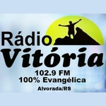 Rádio Vitória 102.9 FM Logo