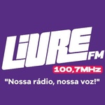Rádio Livre 100.7 FM Logo