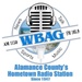 WBAG AM 1150/FM 105.9 - WBAG Logo