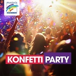 Radio Regenbogen - Konfetti-Party Logo