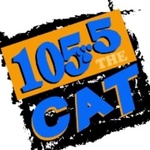 105.5 The CAT - WREZ Logo