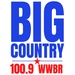 Big Country 100.9 - WWBR Logo