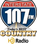 Interstate 107 - WVSZ Logo