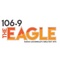 106.9 The Eagle - KEGK Logo