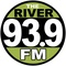 93.9 The River - CIDR-FM Logo