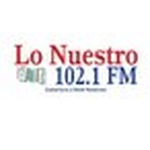 Lo Nuestro 102.1 FM Logo