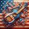 Radio Guitar One - The Americana Guitar Place Logo