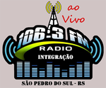 Rádio Integração FM - 106.3 FM Logo