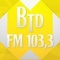 Rádio Batidão FM 103.3 Logo