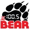 100.5 The Bear - WDAB Logo