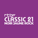 RTBF - Classic 21 Noir Jaune Rock Logo