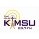 The Maverick 89.7 - KMSU Logo