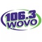 WOVO 106.3 - WOVO Logo