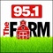 95.1 The Farm - WONA-FM Logo