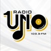 Radio Uno 103.3 FM El Salvador Logo
