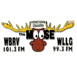 The Moose 101.3 fm & 99.3 fm - WBRV-FM Logo
