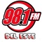 FM DEL ESTE 98.1 Logo