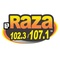 La Raza 102.3/107.1 - WTSH-FM Logo