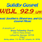 Solidly Gospel 92.9 - WBJL-LP Logo