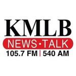 News Talk 105.7 and 540 AM - KMLB Logo