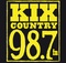 KIX Country 98.7 FM - WAKX Logo