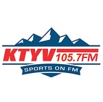 Sports on FM 105.7 - KTYV Logo